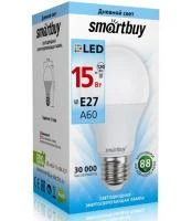 Лампа светодиодная Smartbuy LED A60 4000K E27 дневной свет