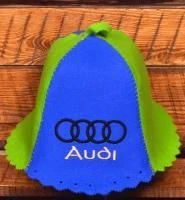 Шапка банная мужская Audi цвет комбо
