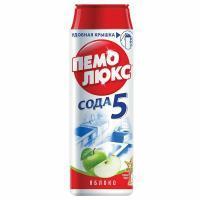 Чистящее средство ПЕМОЛЮКС Сода-5, Яблоко, порошок