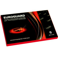 Euroguard Ловушки для тараканов EG 6 штук