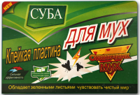 Суба Клейкая пластина для мух 1 шт