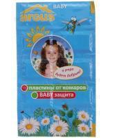 Argus baby Пластины для детей от комаров без запаха