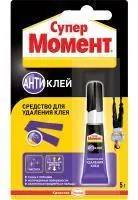 Супер Момент Антиклей средство для удаления клея 5 г на единичной блистер-карте